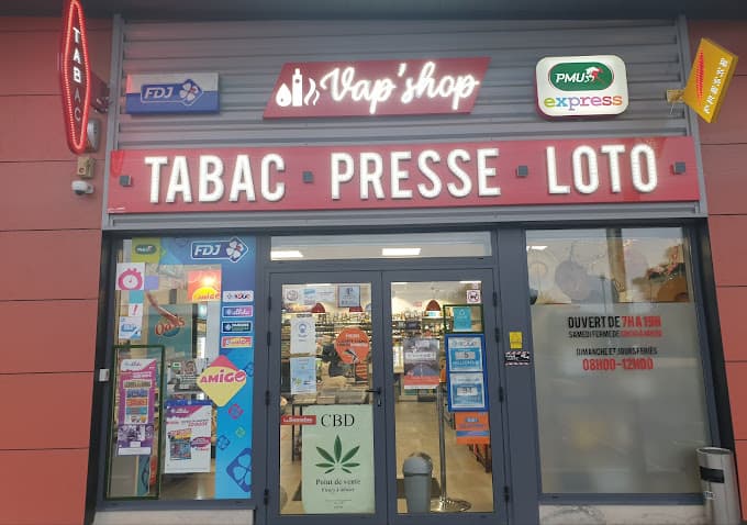 Devanture du Tabac Presse Le Soler